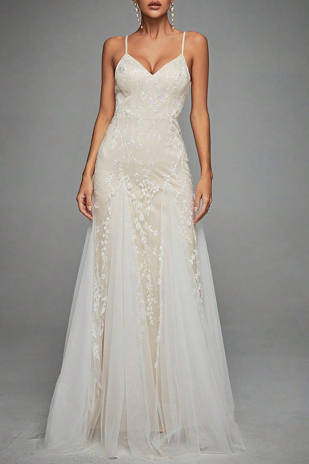 Lace Slip Maxi Dress