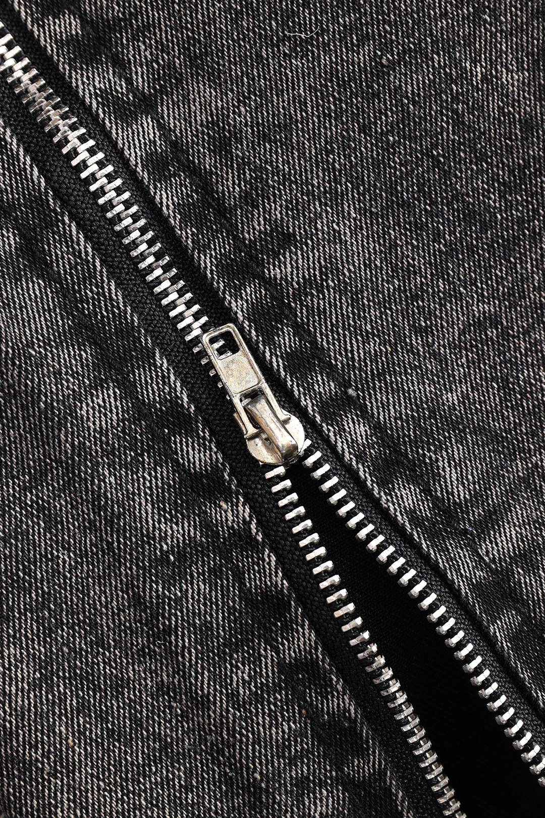 Denim Zipper Flap Pocket Jeans