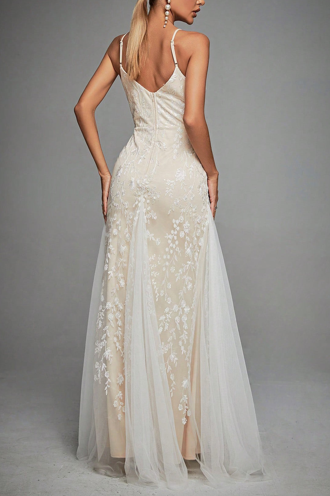 Lace Slip Maxi Dress