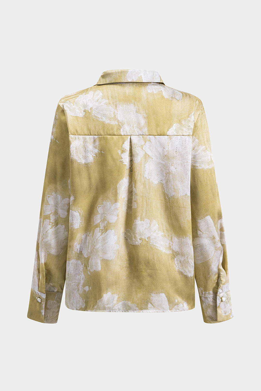 Floral Print Button Shirt And Trousers Set