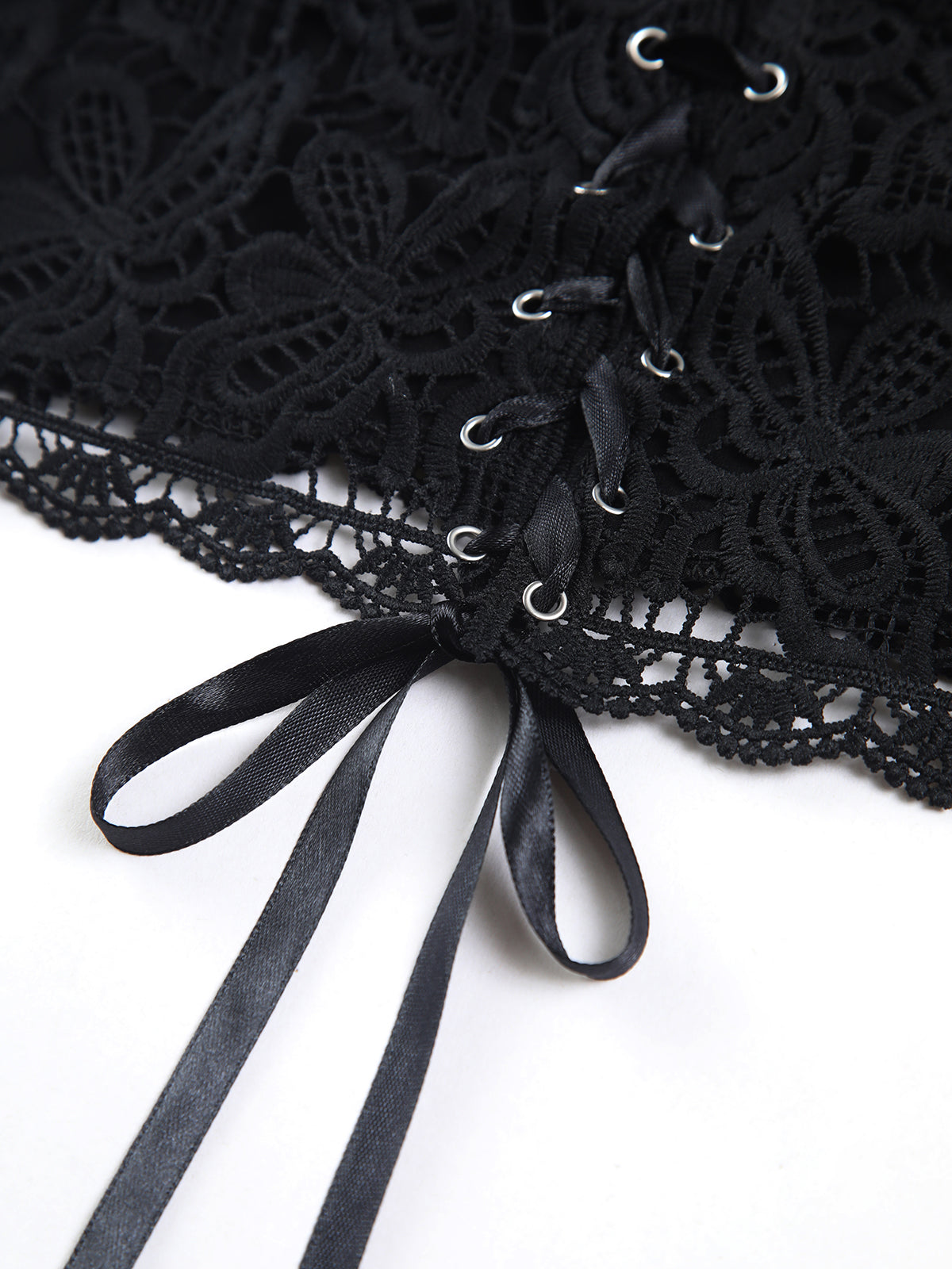 Lace Up Backless Cami Top