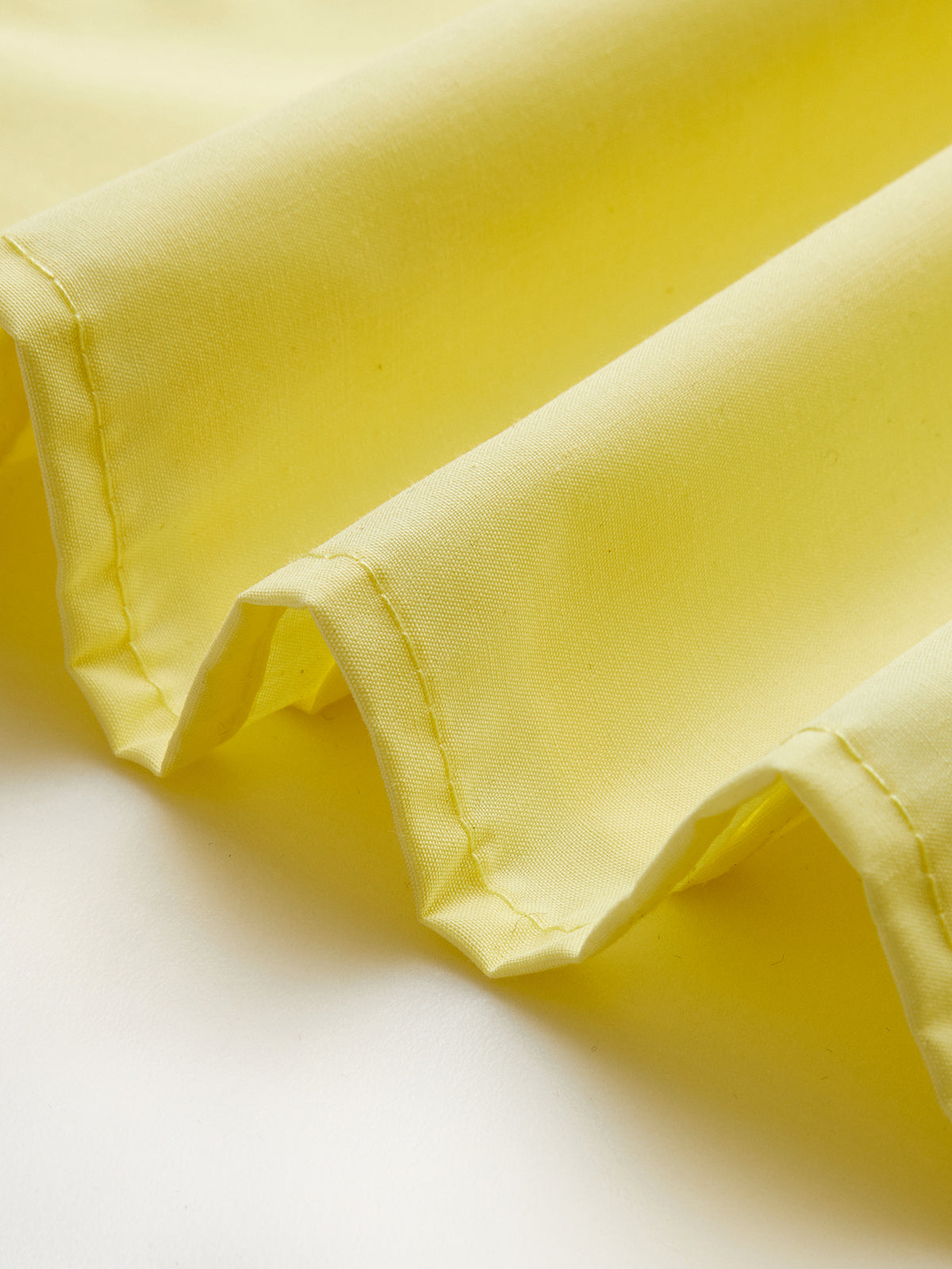 Plissierter Rock mit Wellensaum