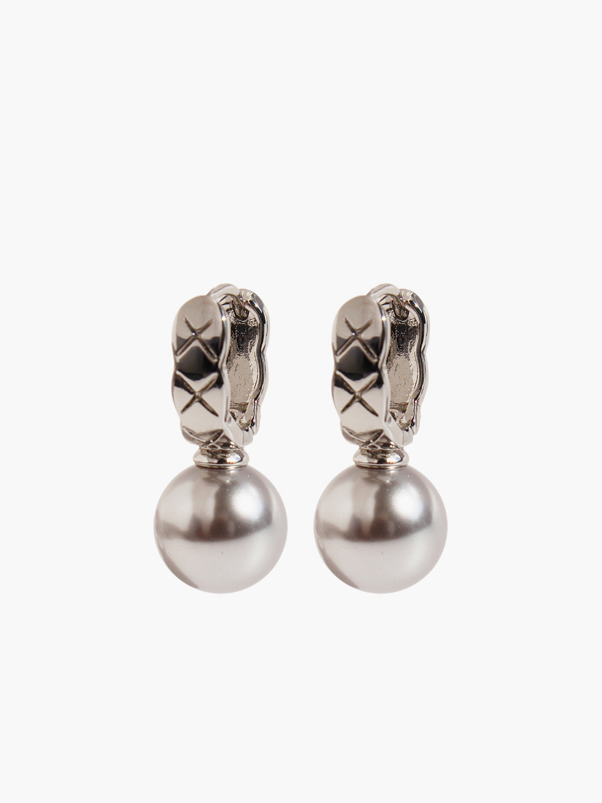 Ohrringe in Rautenform