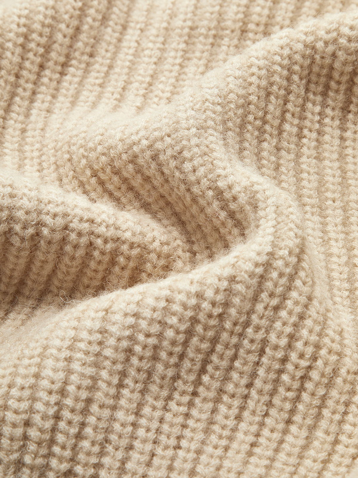 Cardigan côtelé à fermeture éclair et revers