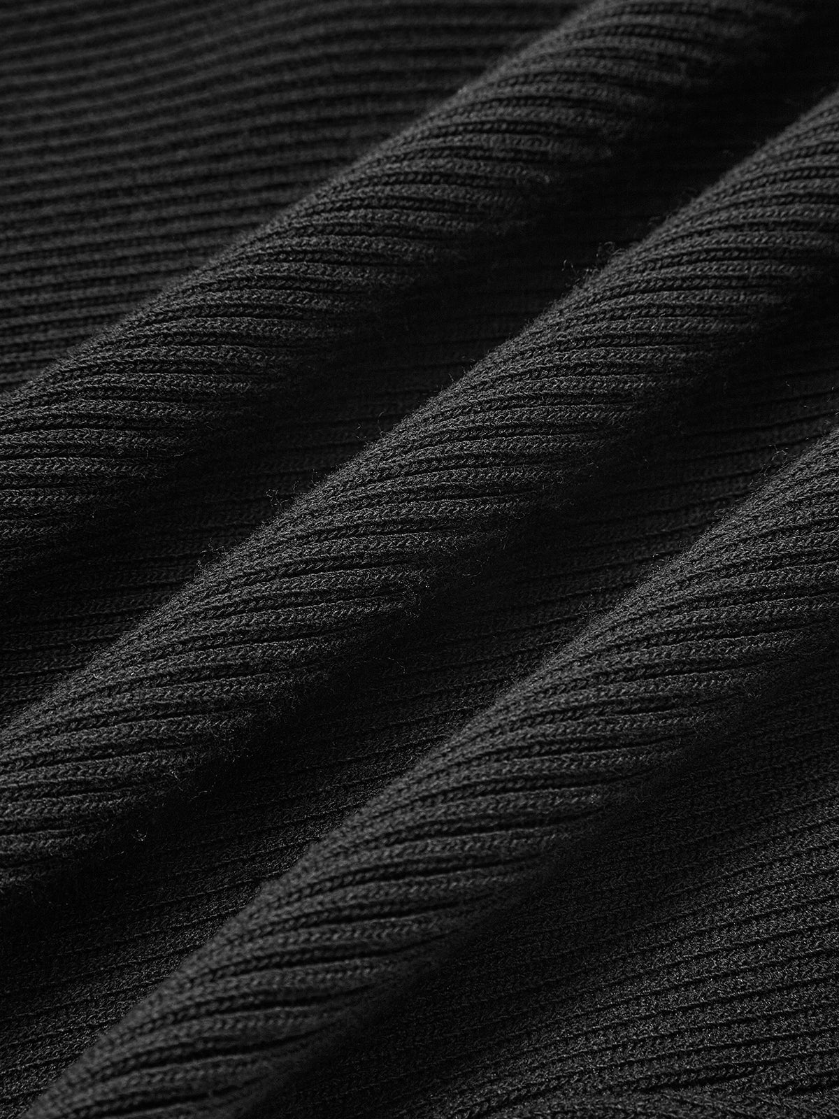 Robe pull sans manches à ourlet brut transparent