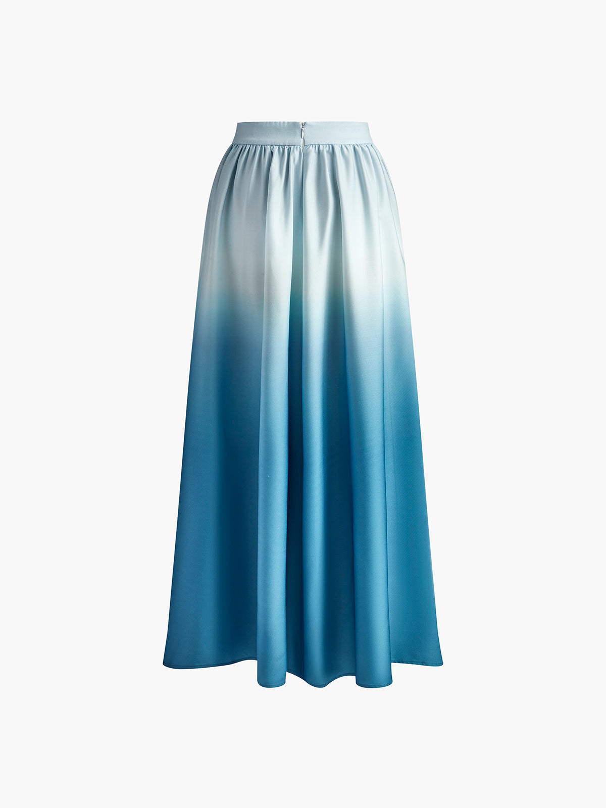 Ensemble jupe longue tube à lacets dégradés