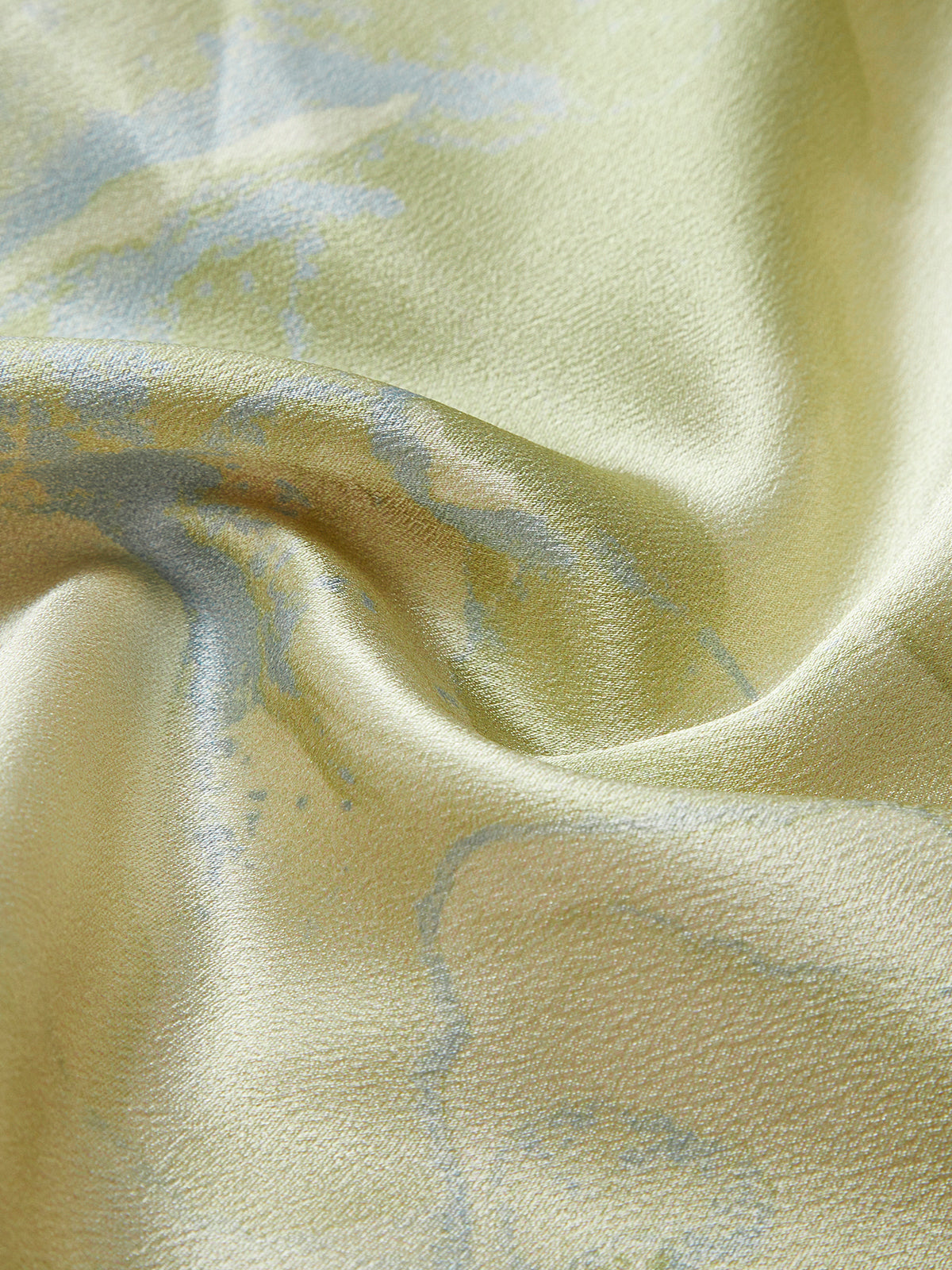 Robe imprimée à manches longues et nœud sur le devant