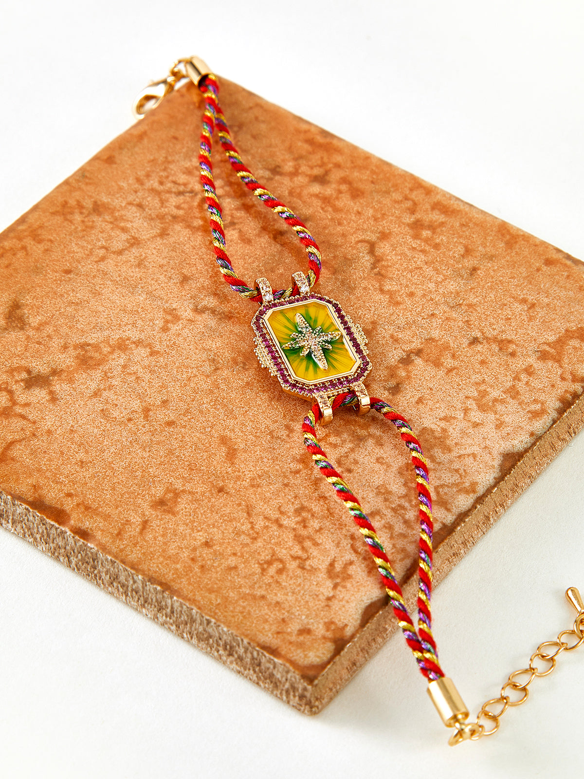 Bracelet bohème à double cordon