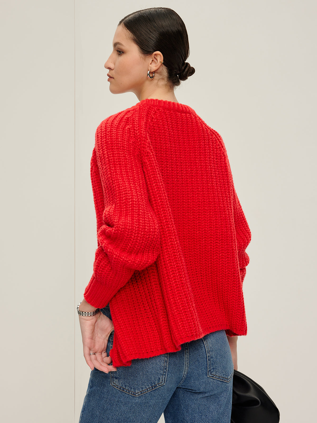 Gilet uni à boutons