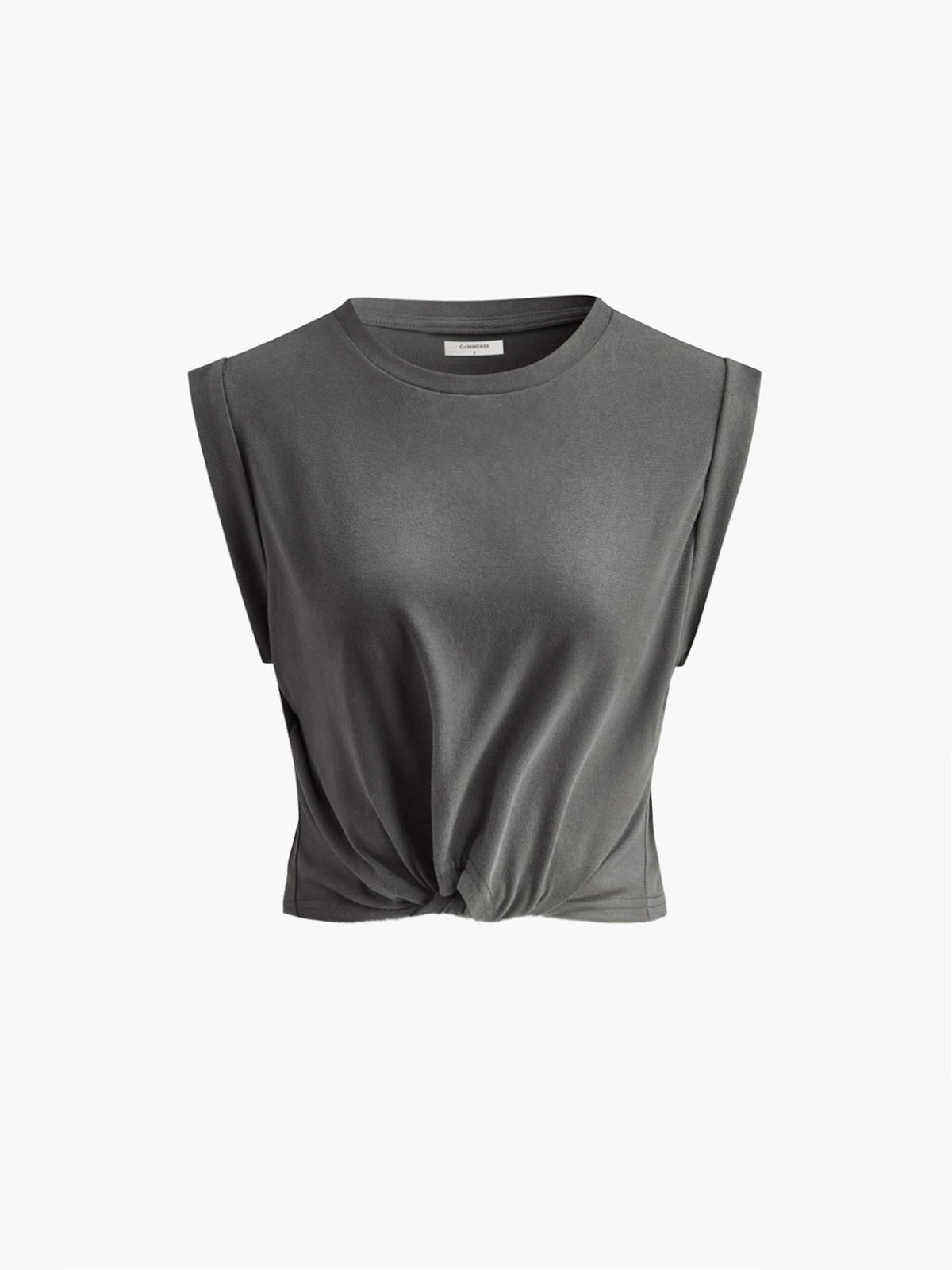 T-shirt en coton noué