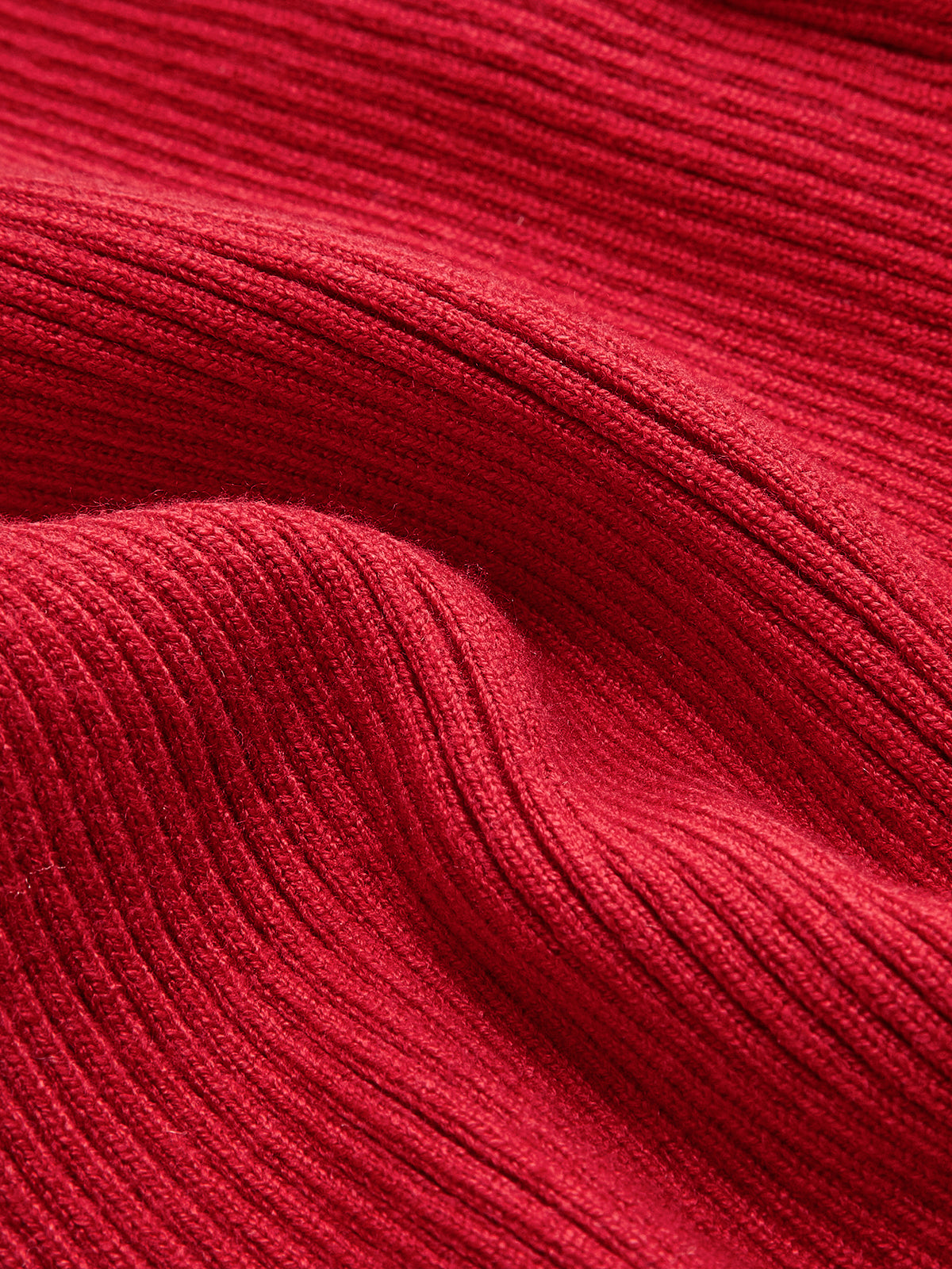 Ribbed Tie Neck Sweater Vest