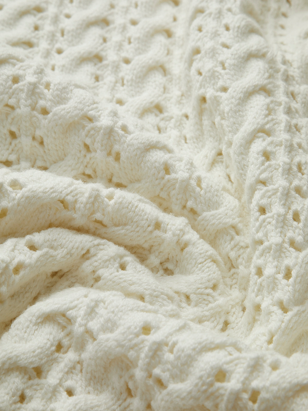 Gilet à col rond avec nœud