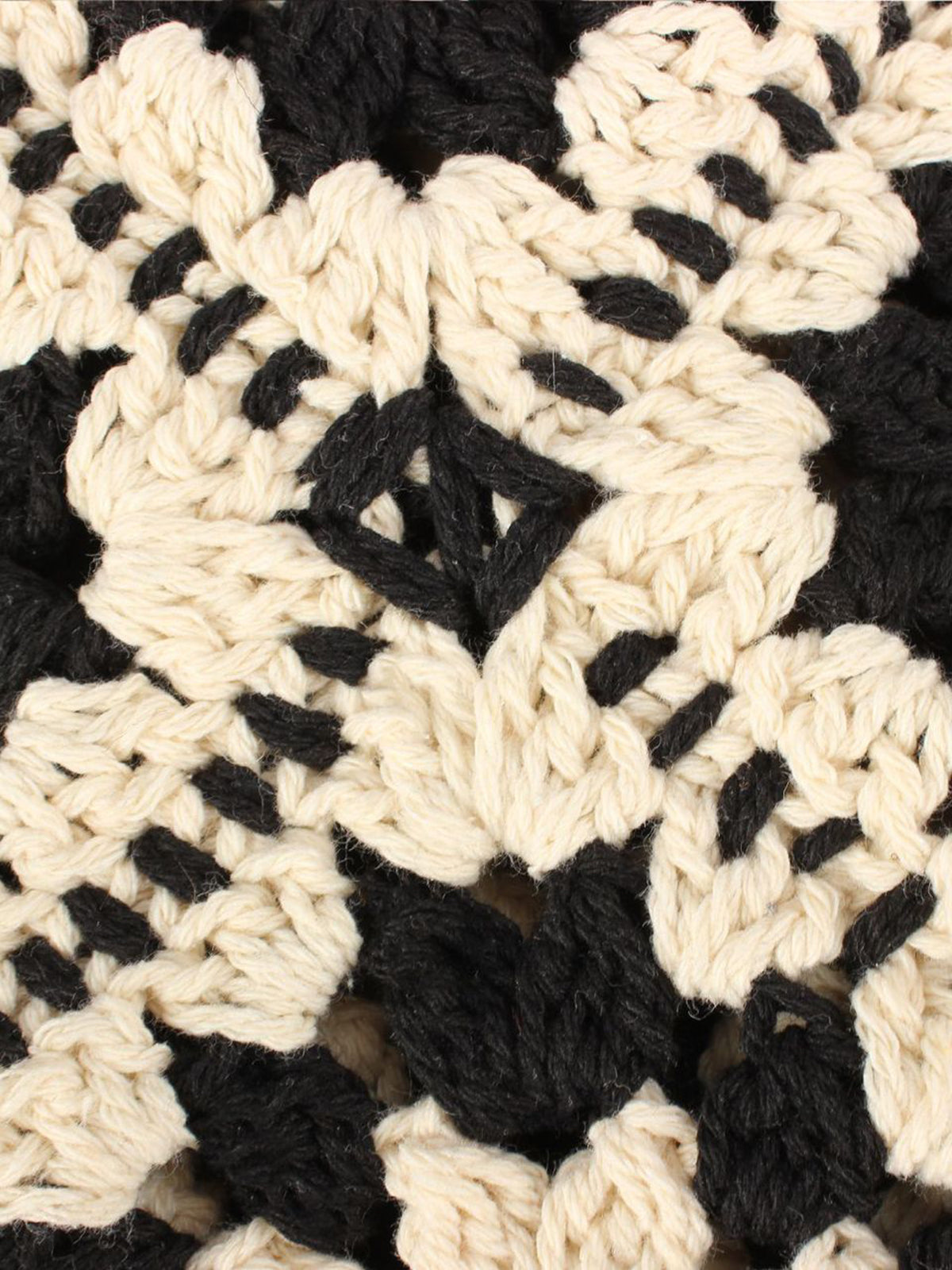 Boheme Strick-Hobo-Tasche