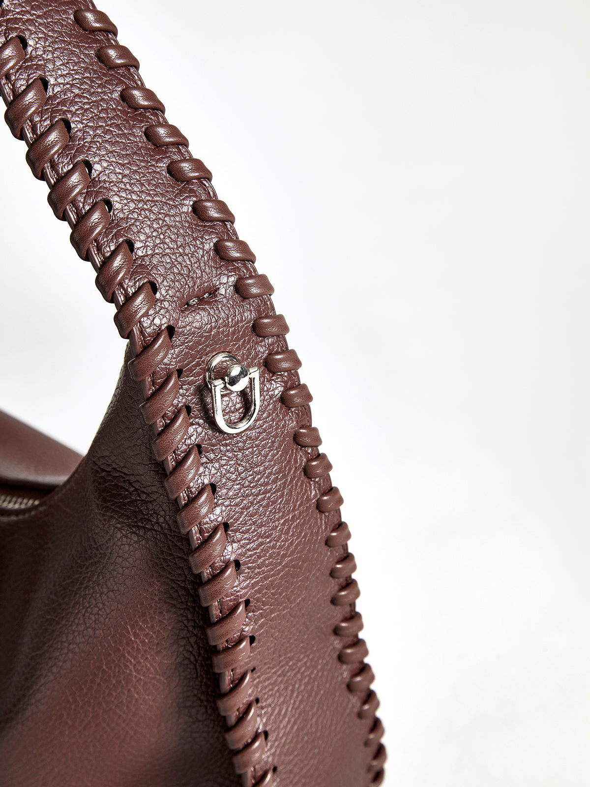 Gewebte Tragetasche mit Reißverschluss