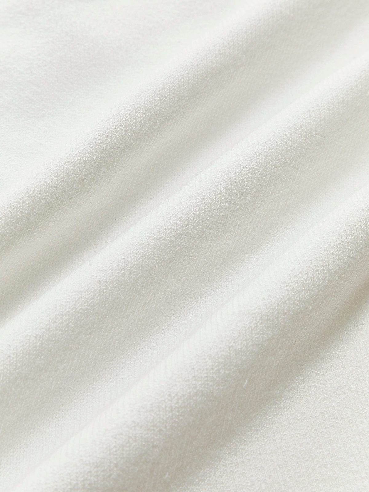 Geripptes schulterfreies Stricktop