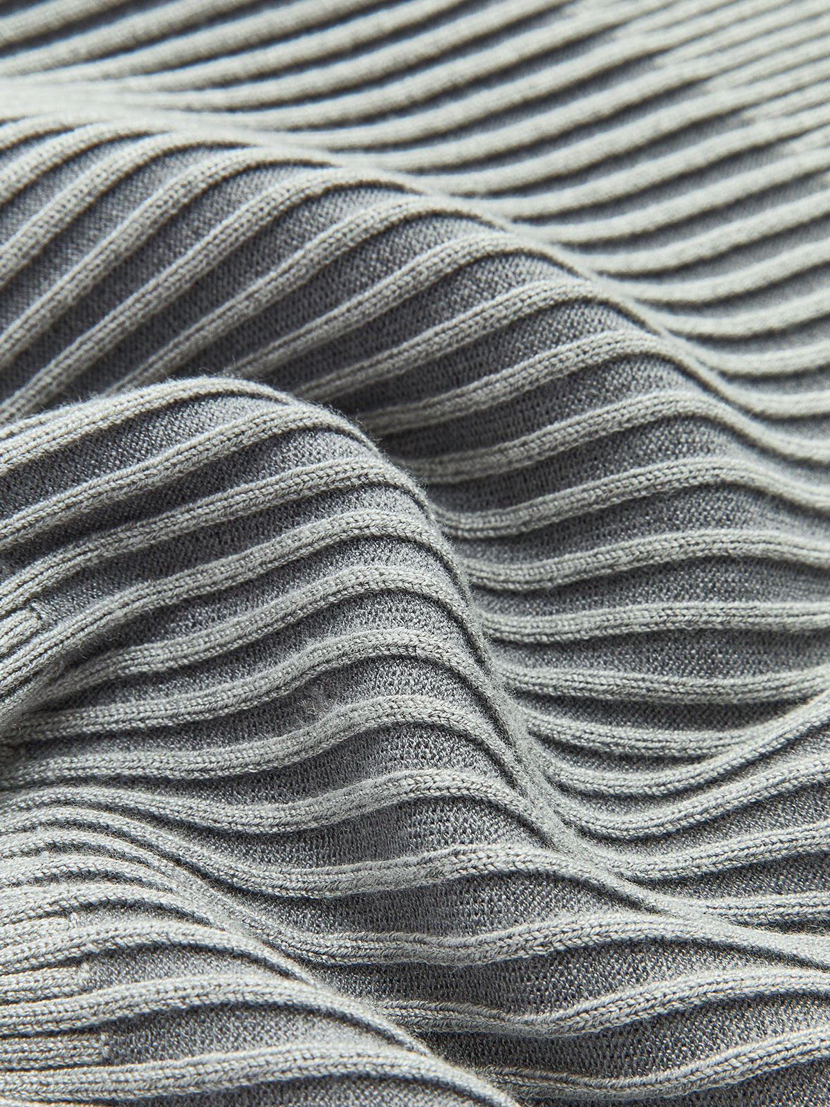 Haut en maille à col rond color block