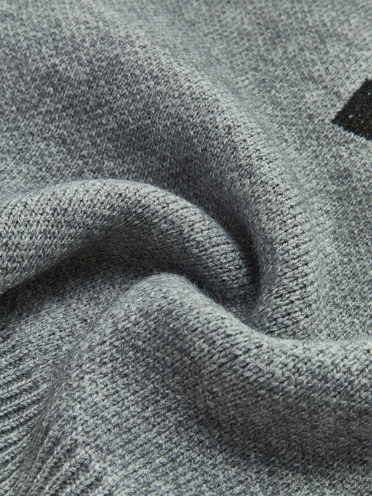 Pull ample à imprimé lettres