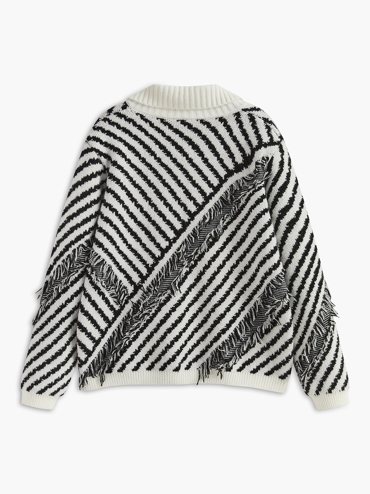 Gilet bohème à revers boutonnés