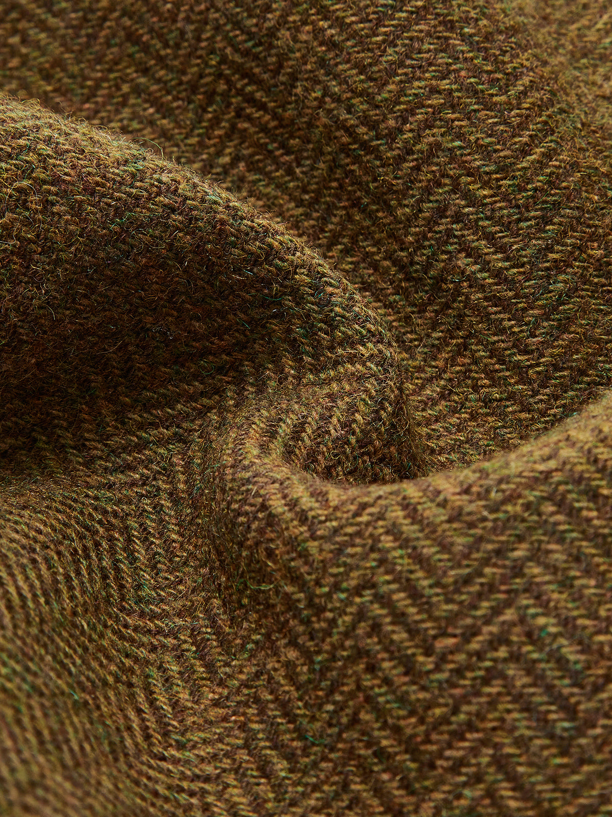 Wickelrock aus Wollmischung mit Reißverschluss