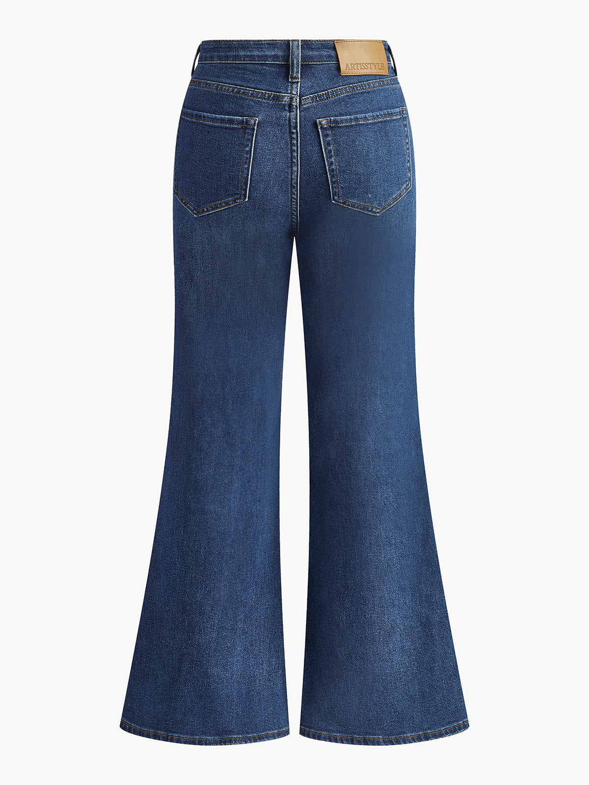 Bootcut-Jeans aus Baumwoll-Denim