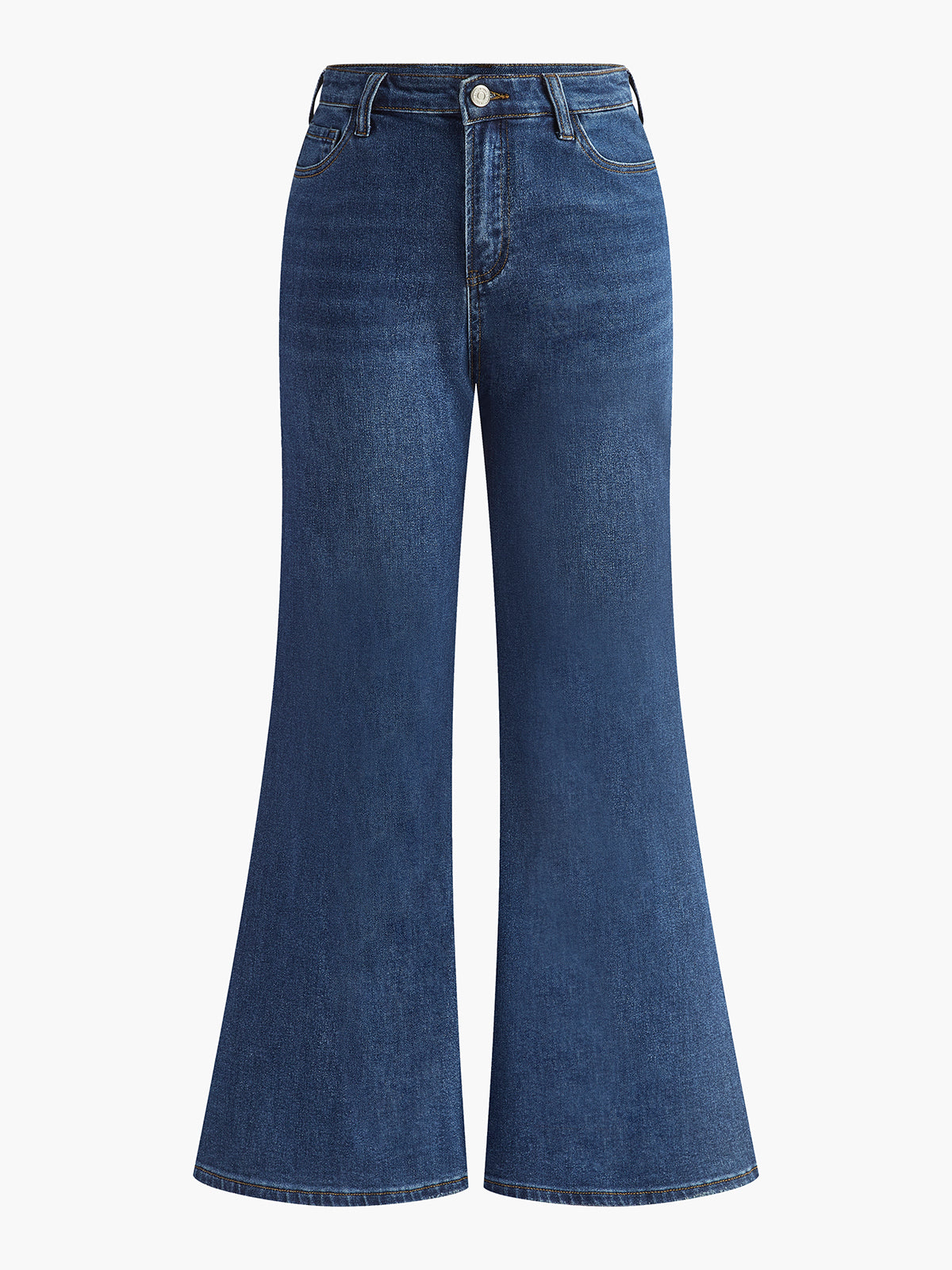 Bootcut-Jeans aus Baumwoll-Denim