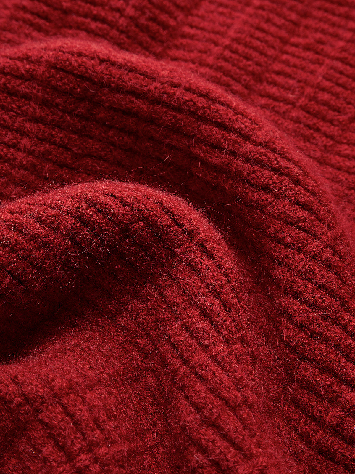 Schlichte Strickjacke mit Revers