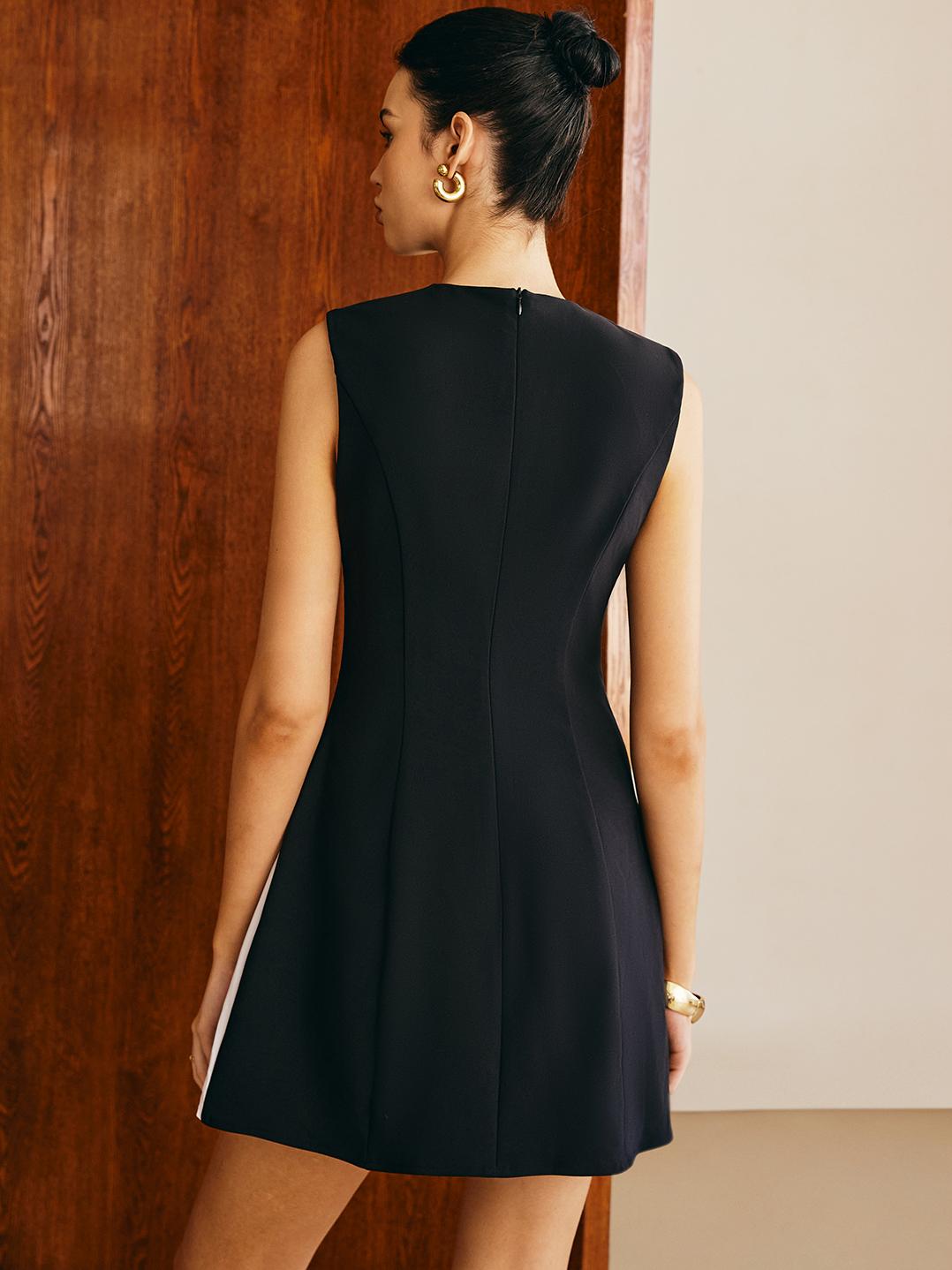 Plissiertes Tankkleid