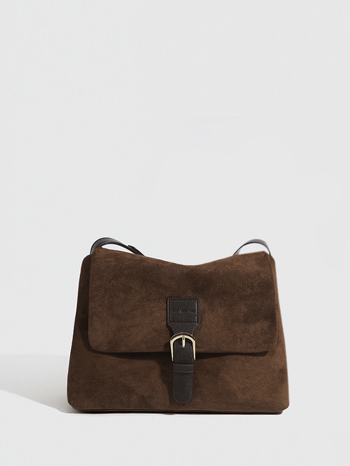 Vintage Schultertasche mit Schnallenverschluss