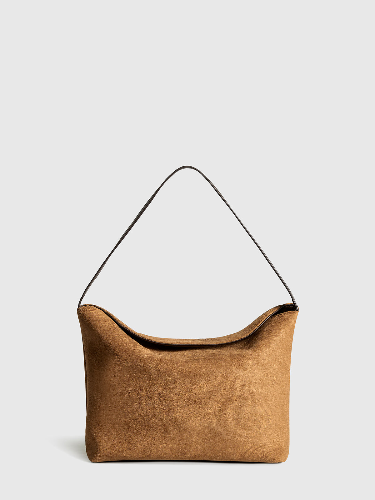 Sac bandoulière minimaliste à fermeture éclair et oreiller