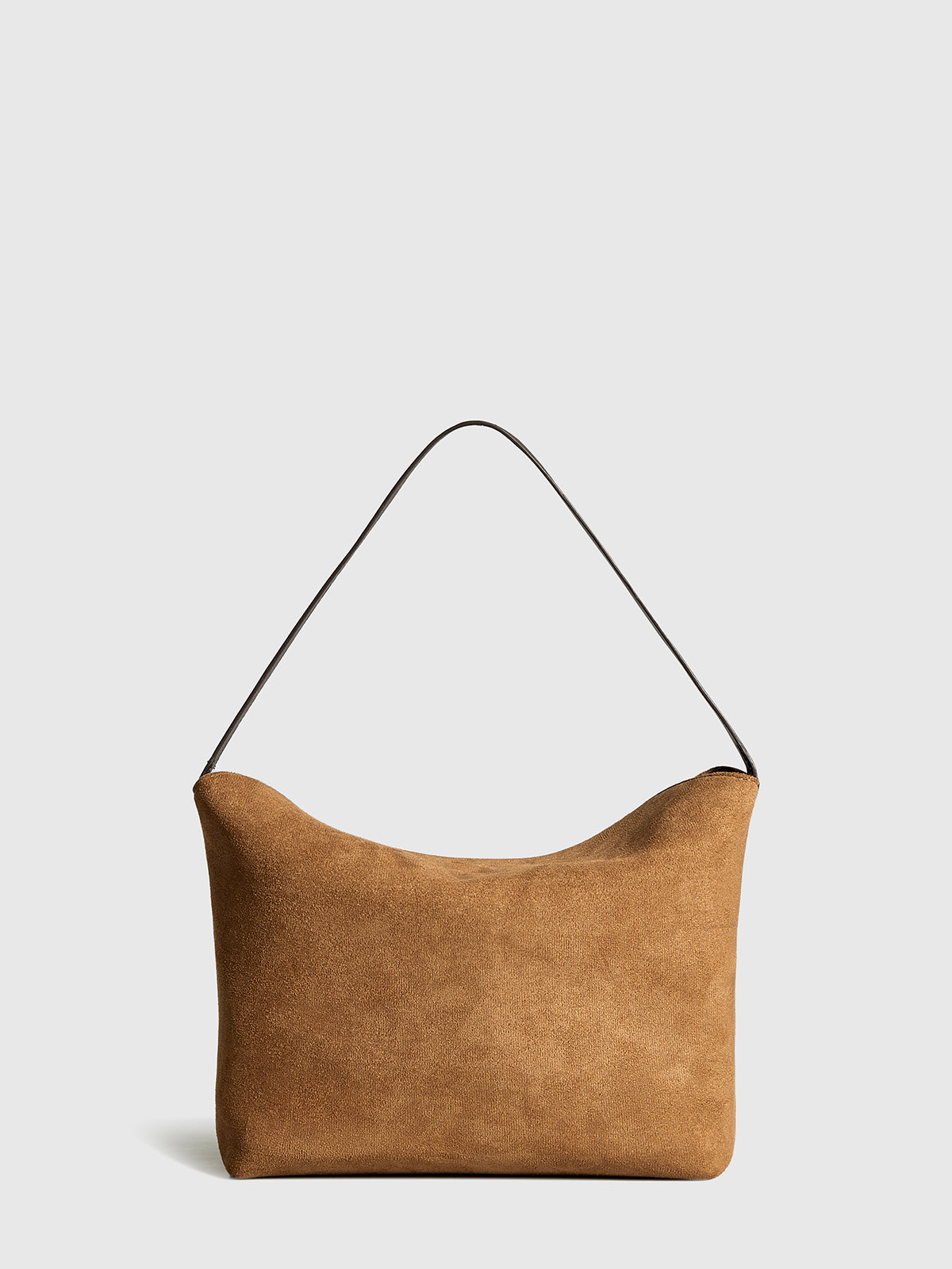 Sac bandoulière minimaliste à fermeture éclair et oreiller
