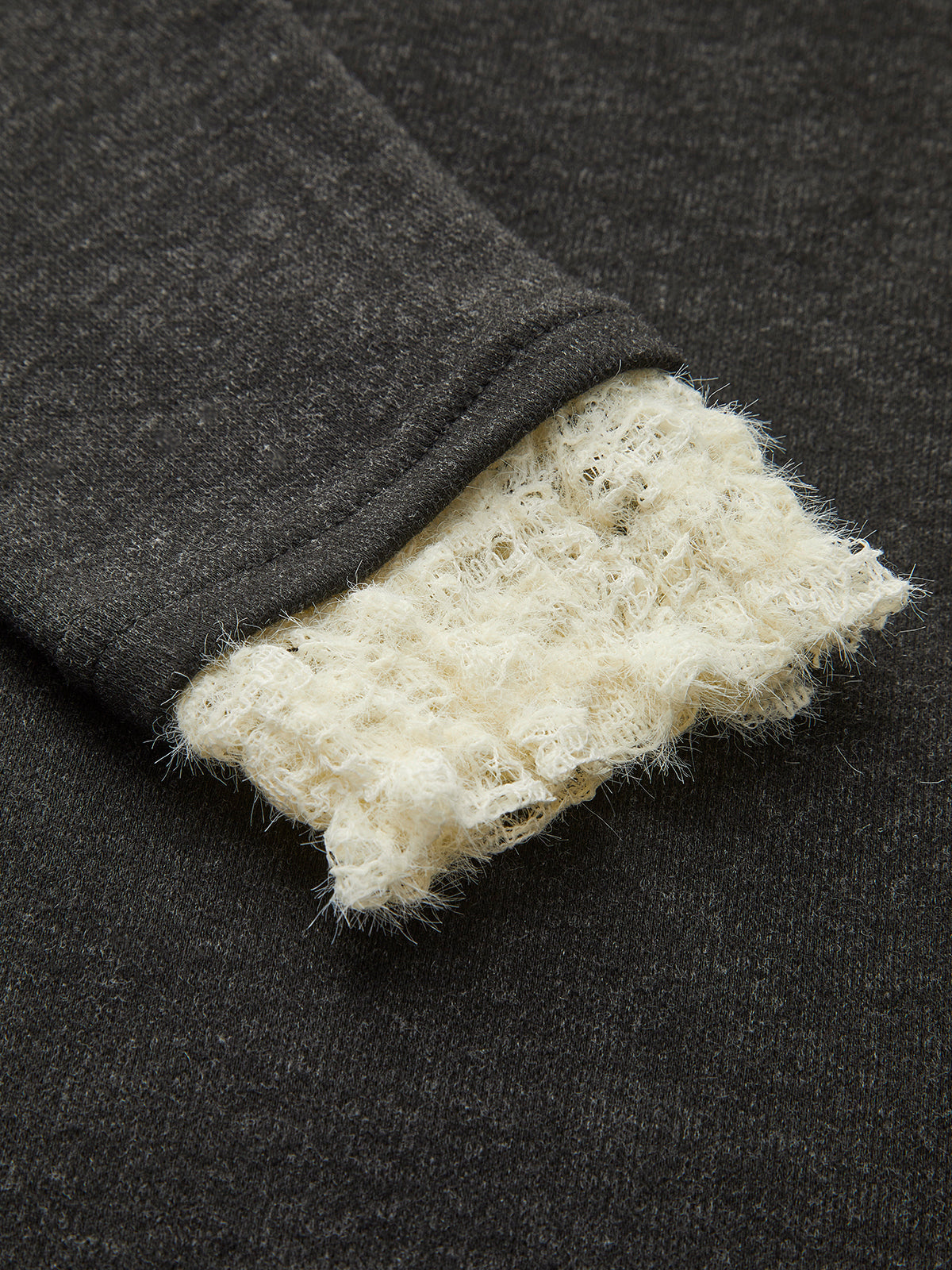 Haut en jersey à bordures contrastées élégantes