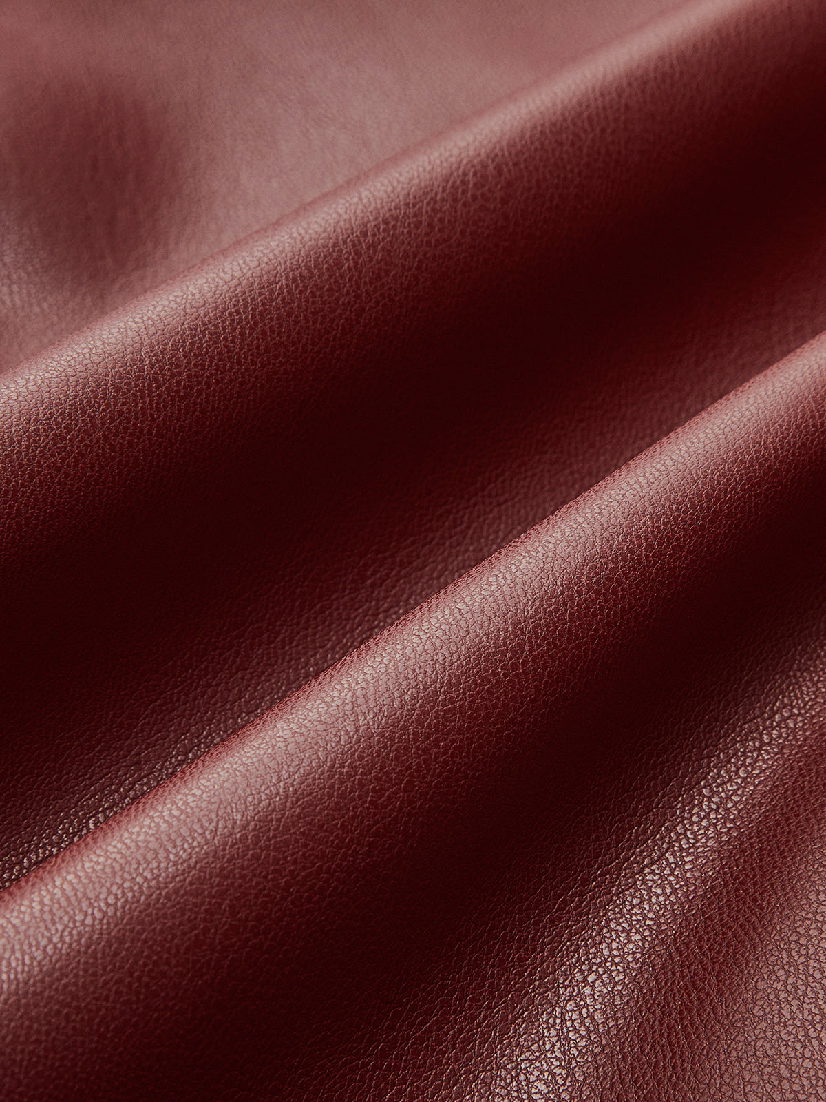 A-Linien-Minirock aus Kunstleder