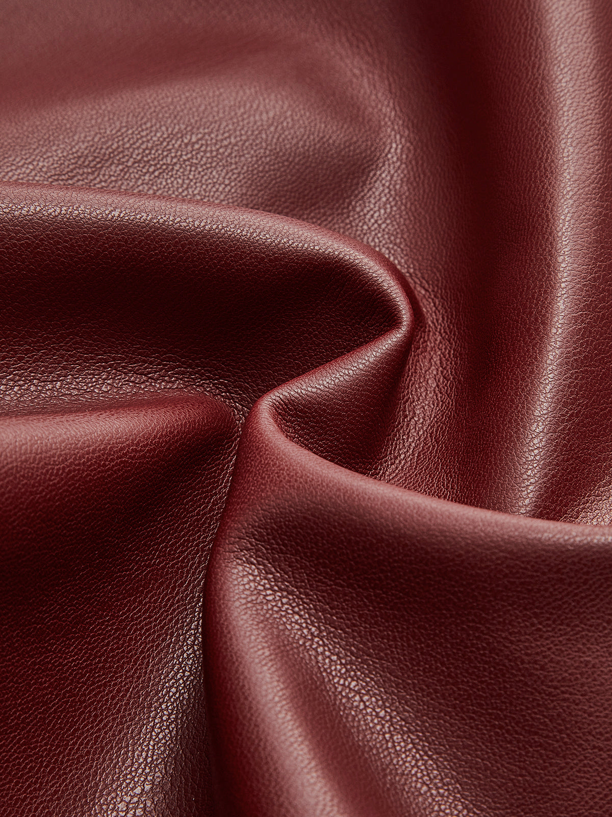 A-Linien-Minirock aus Kunstleder