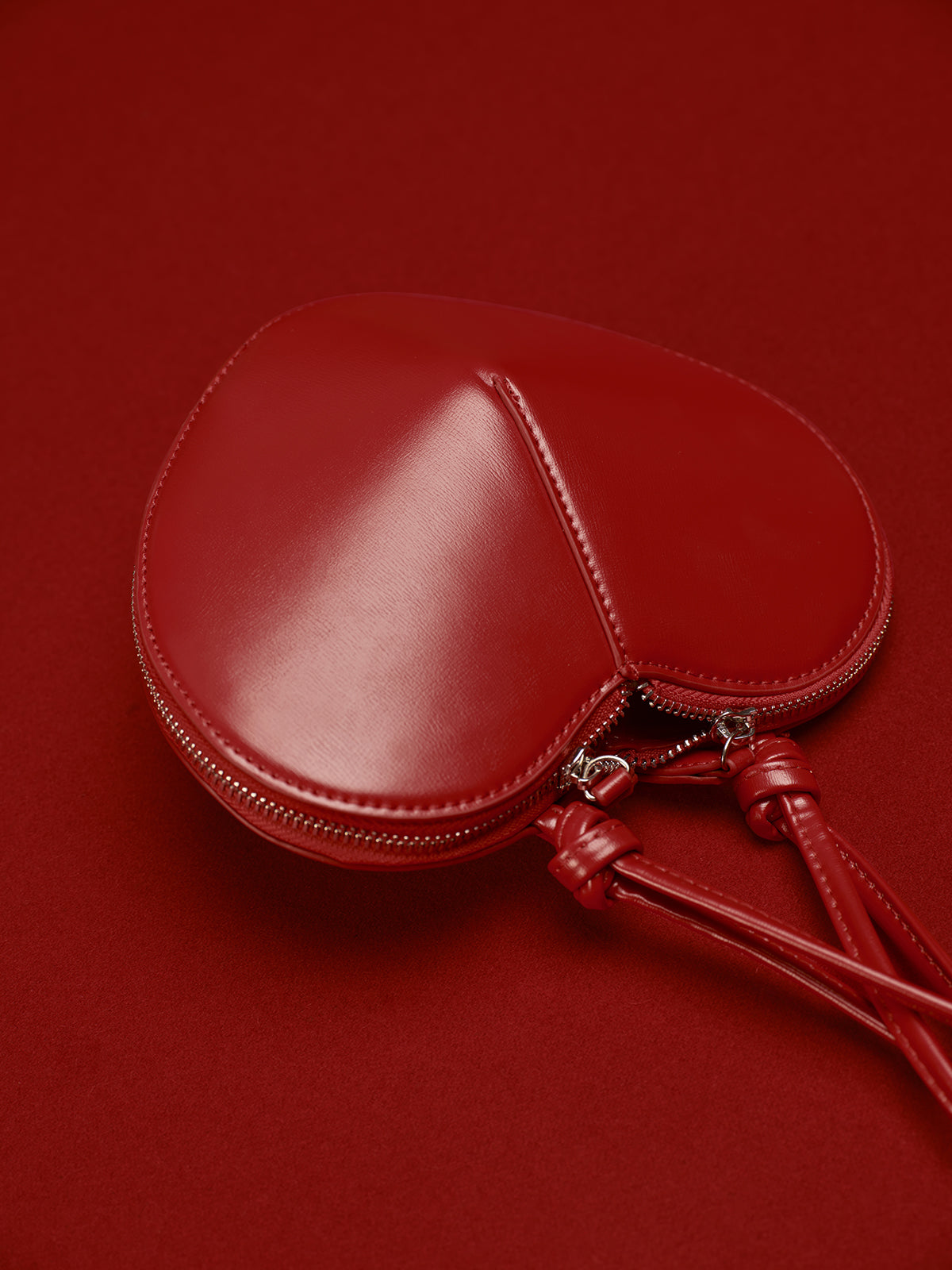 Sac bandoulière cœur romantique