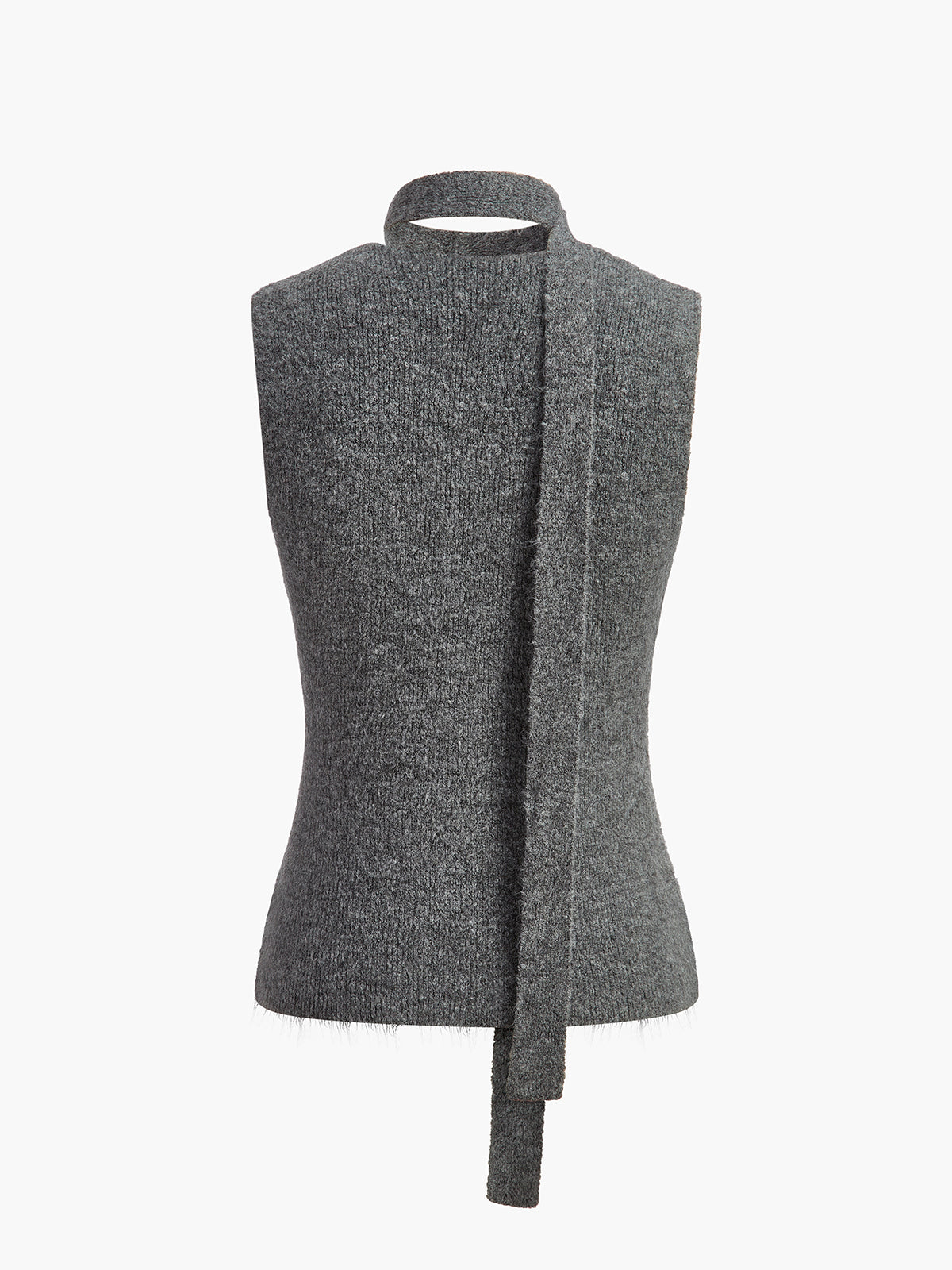 Ensemble pull et ceinture côtelés doux