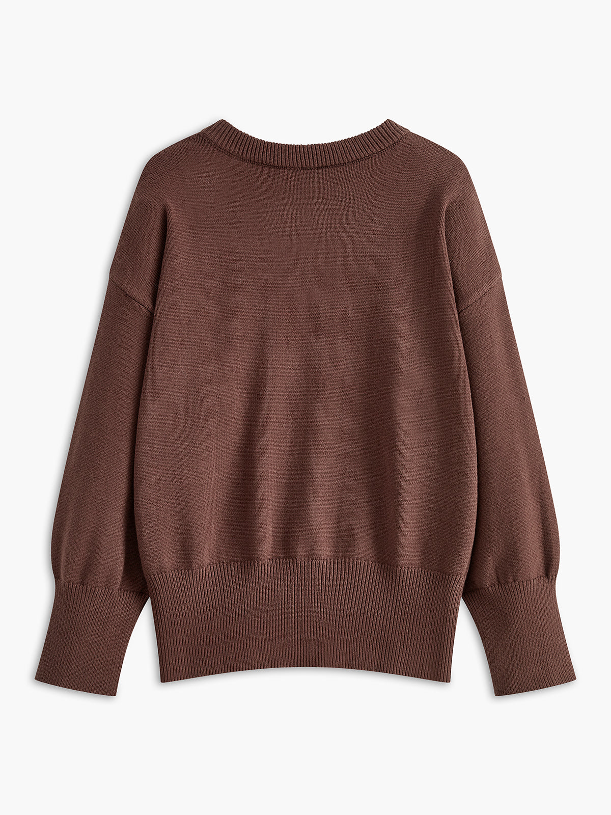 Pull minimaliste uni