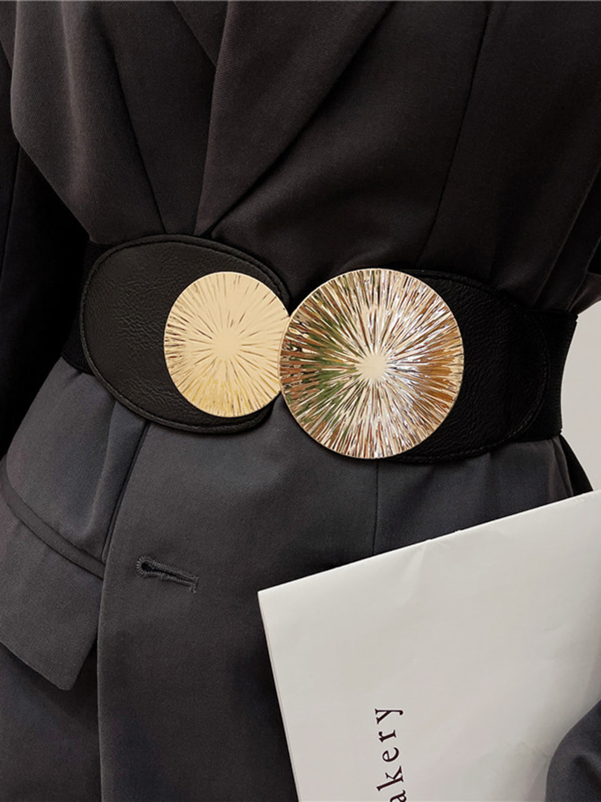 Ceinture élastique à cercle ondulé