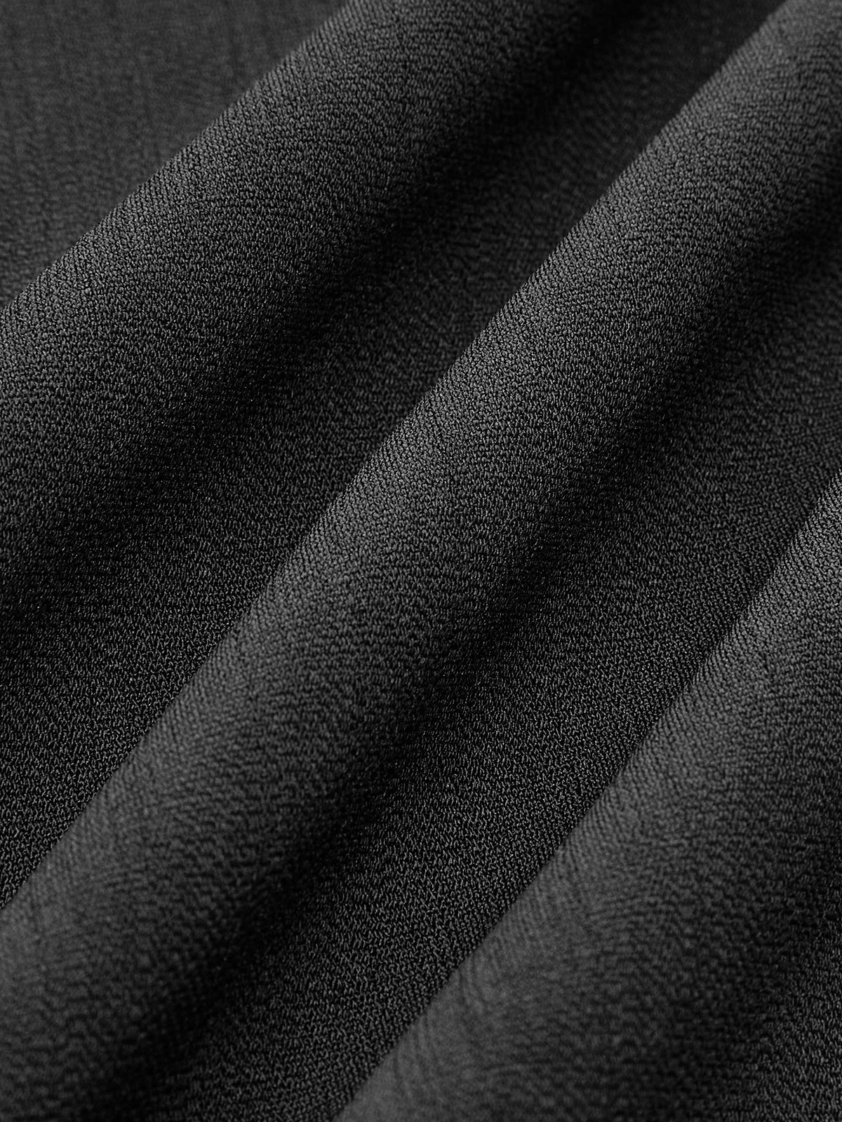 Robe midi dos nu à bordure en zigzag