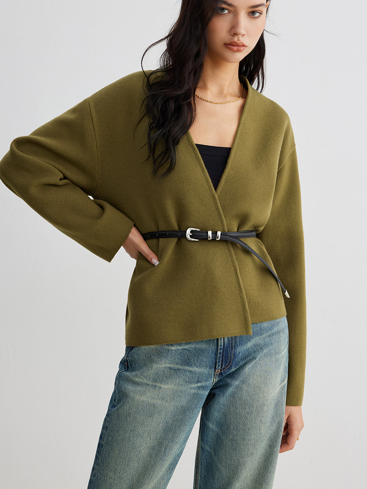 Gilet rétro sans ceinture