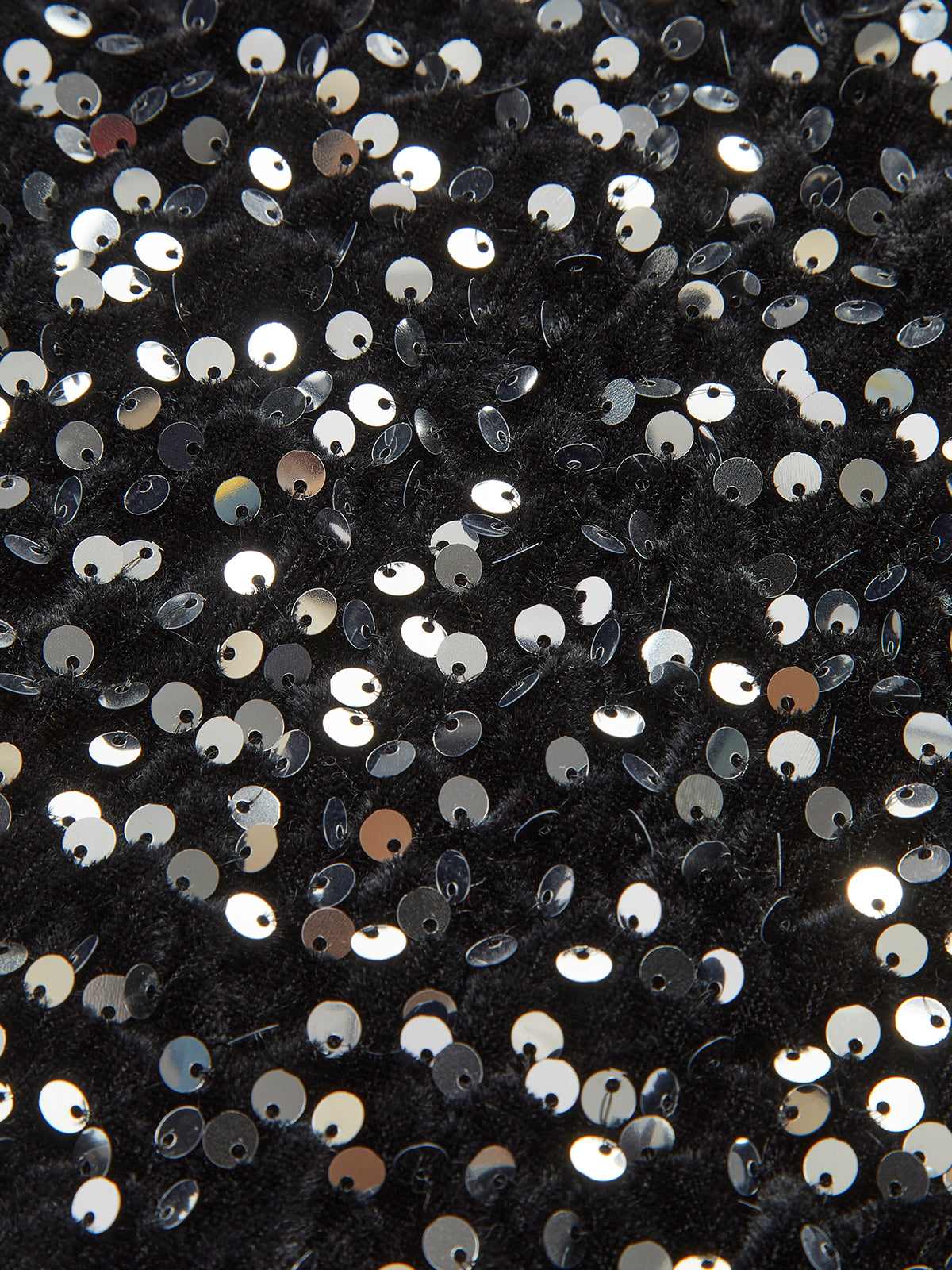 Chemisier à col V et nœud à sequins