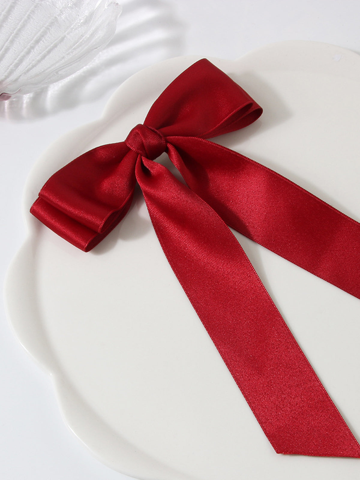 Haarspange mit Schleife