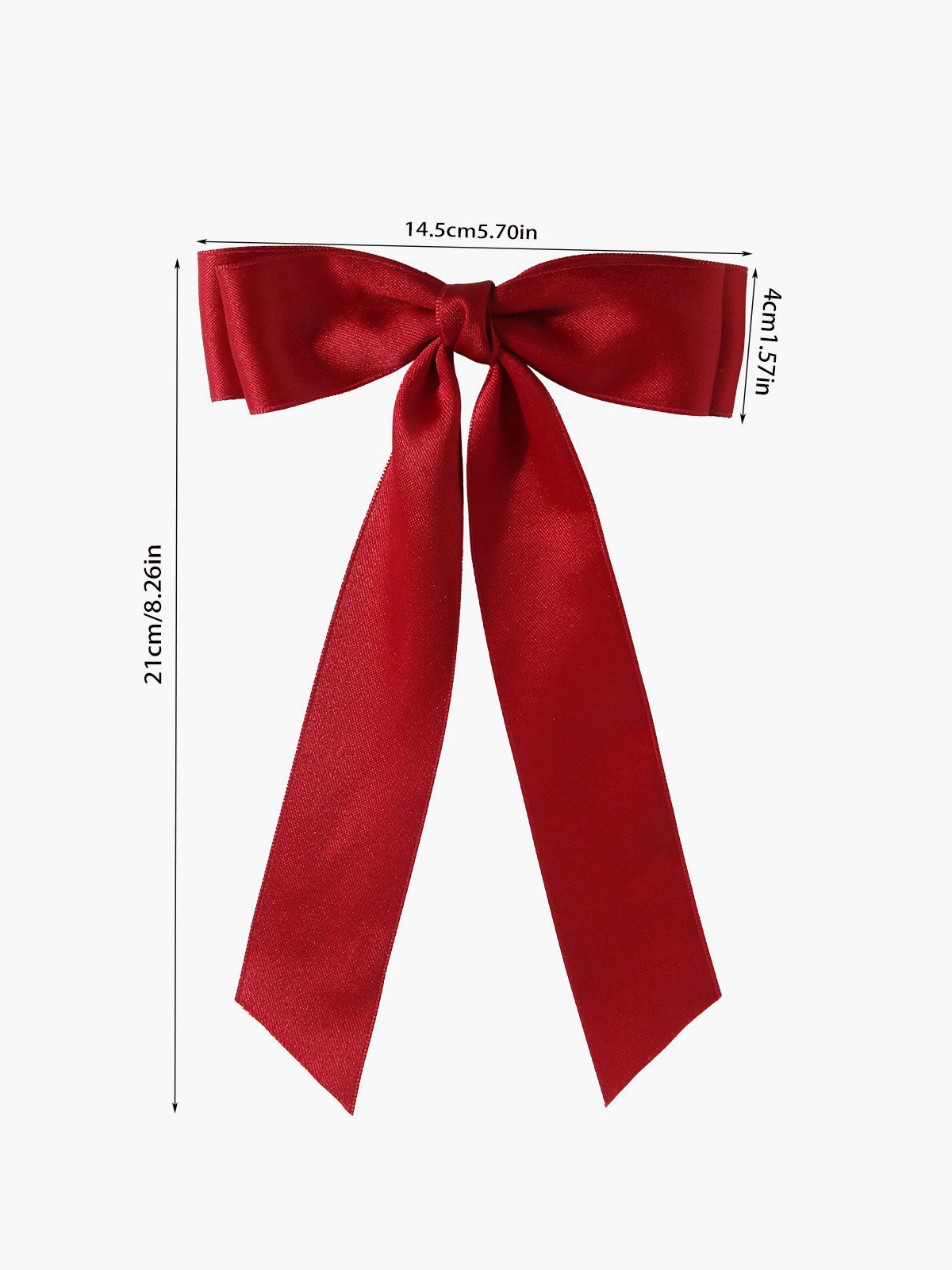 Haarspange mit Schleife