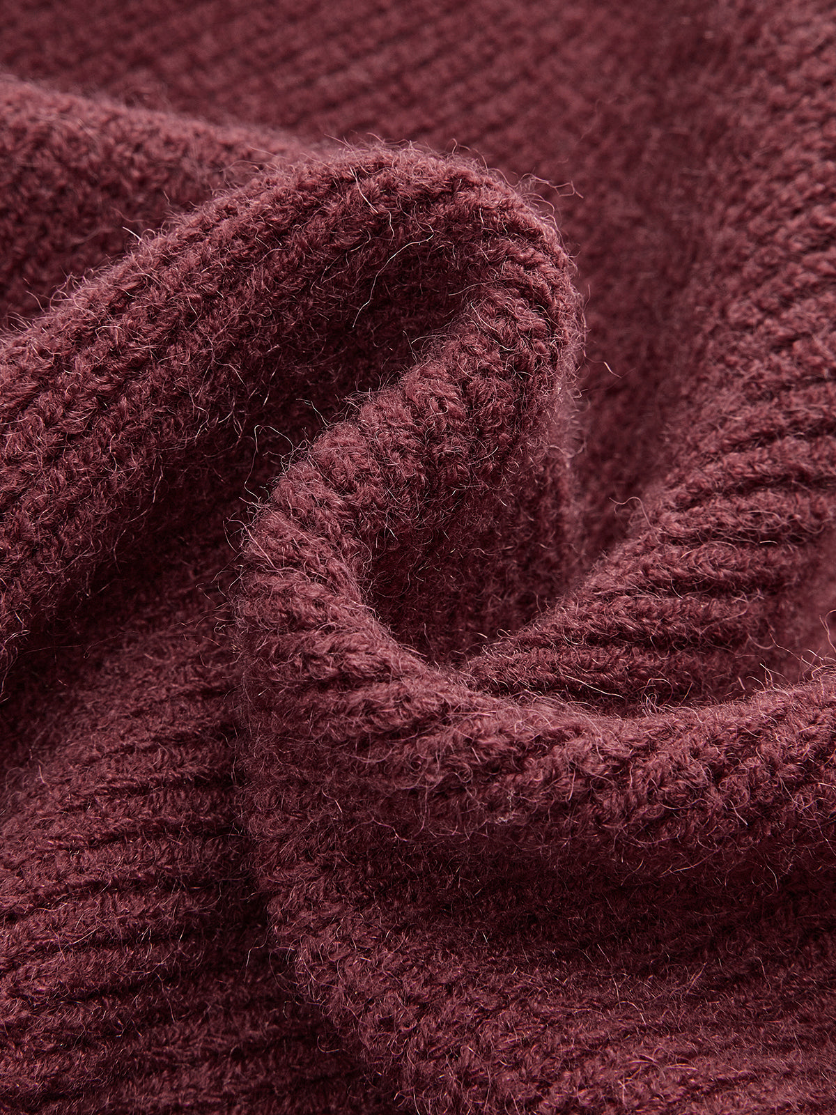 Contrast Bow Cinched Waist Sweater