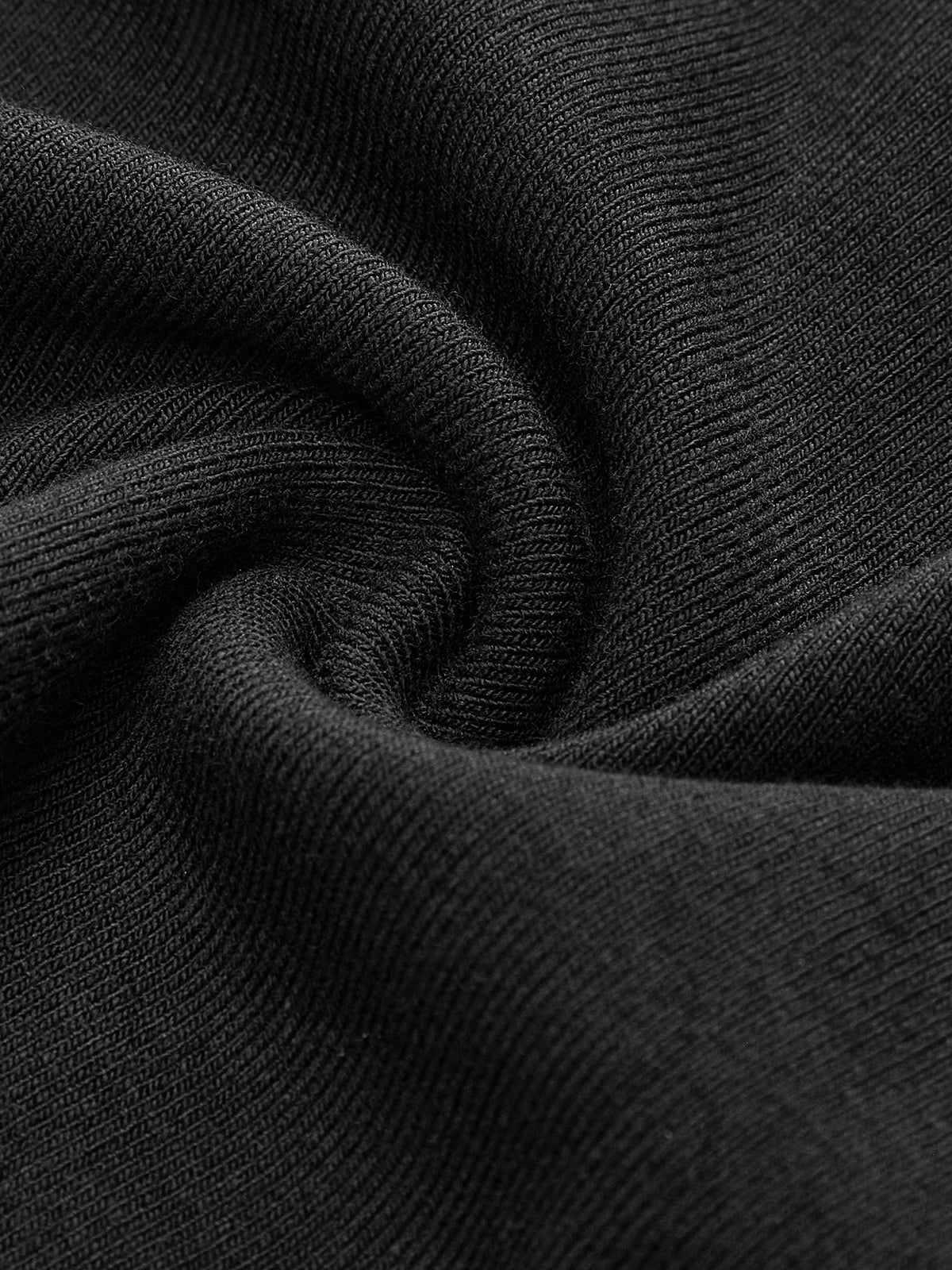 Semi-Sheer V-Neck Mesh Panel Top