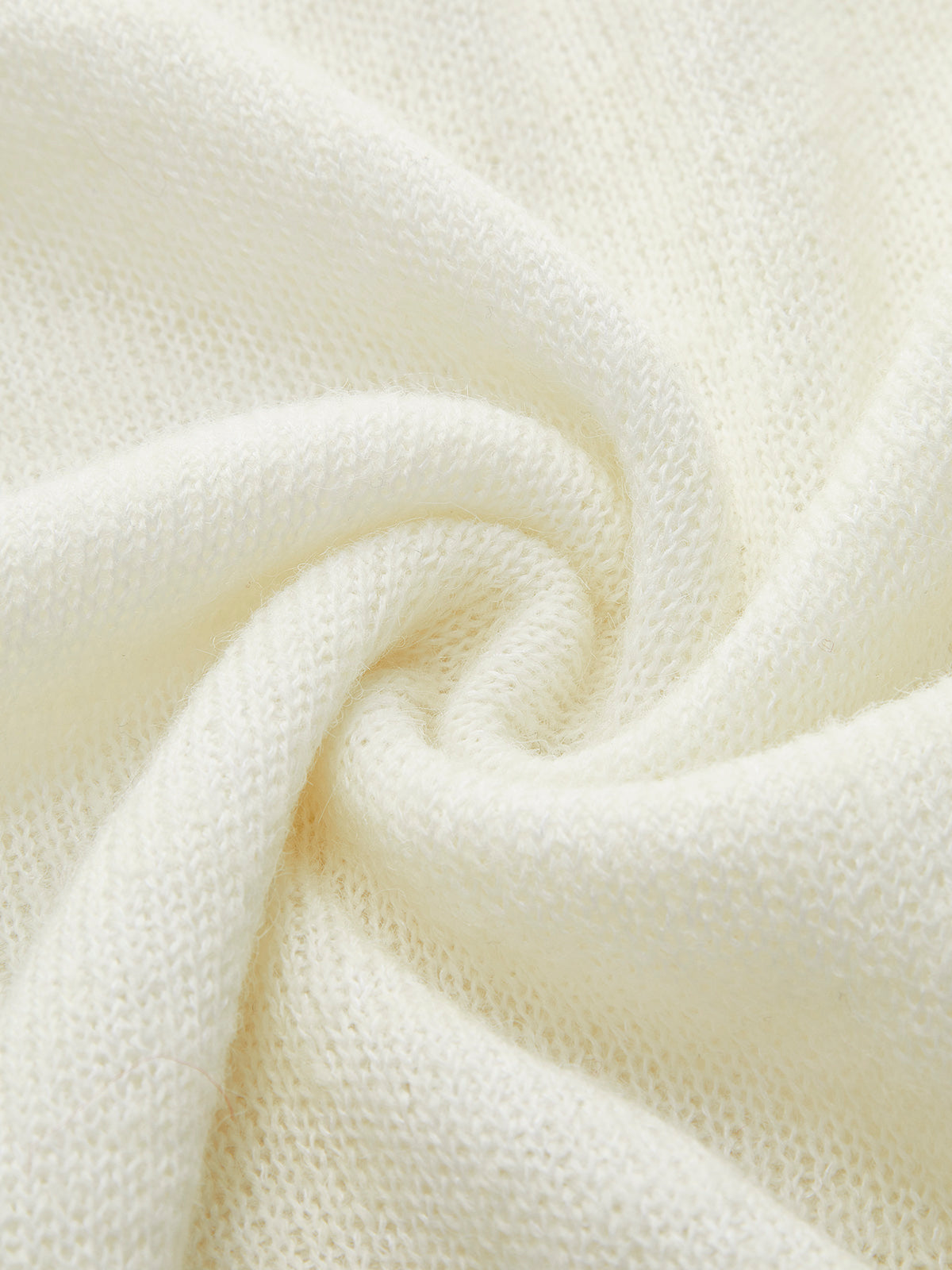 Hollow Draped Snug Knit Top