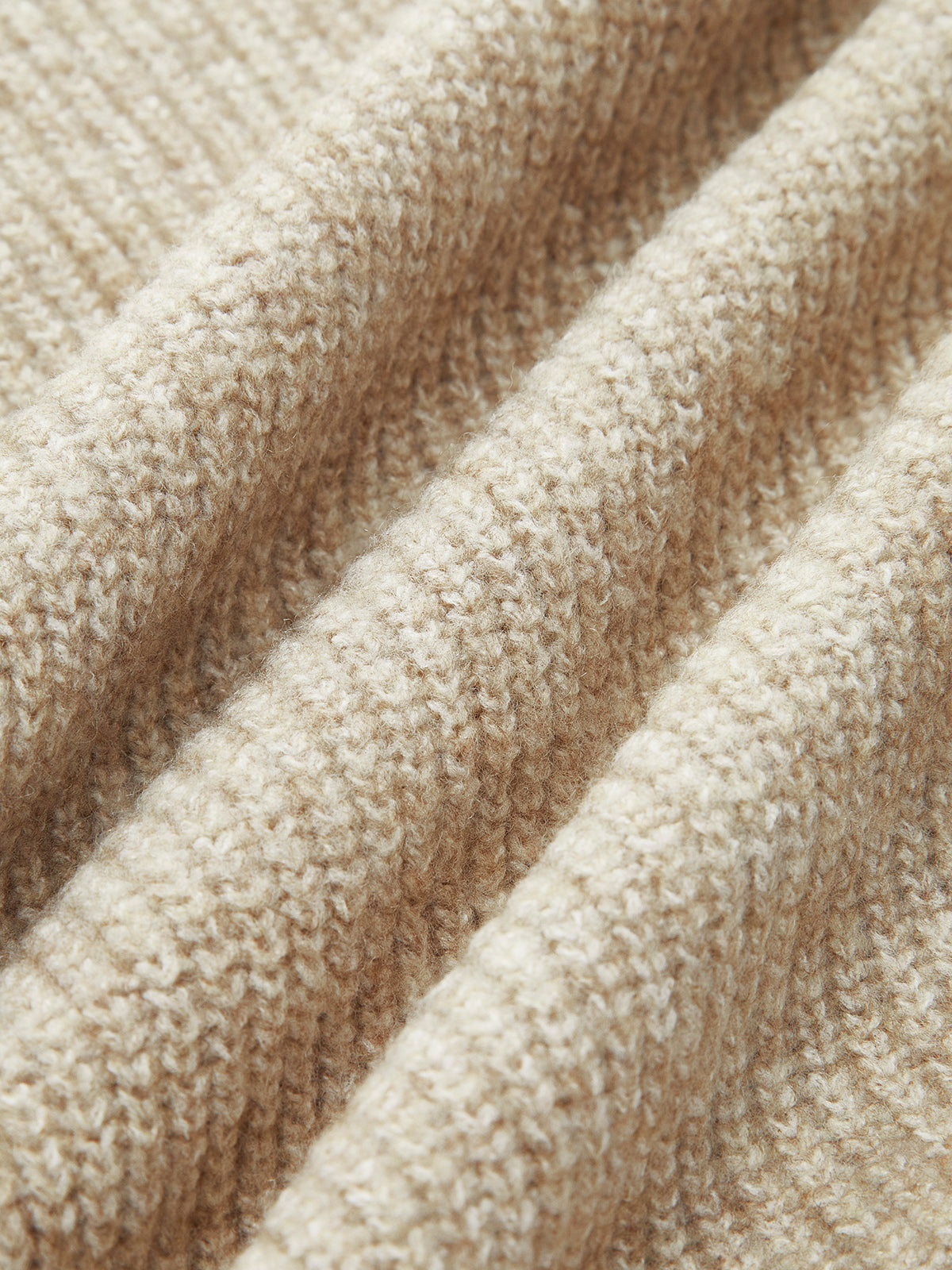 Wool-Blend Zipper Sweater Co-ords