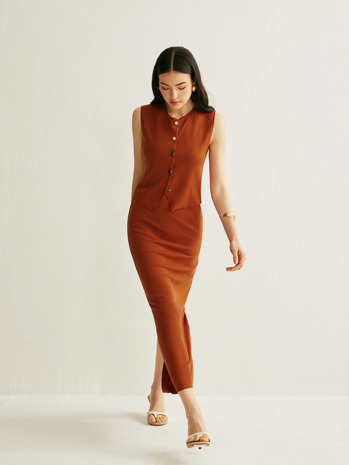 A-Linien-Rock mit elastischem Bund