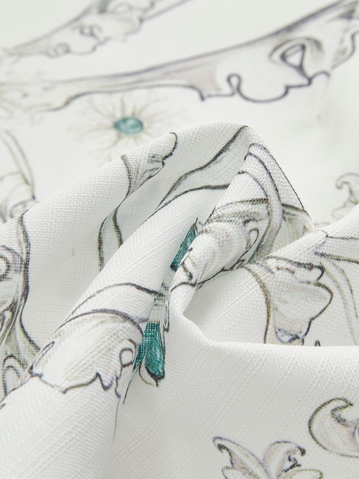 Jupe portefeuille à imprimé floral