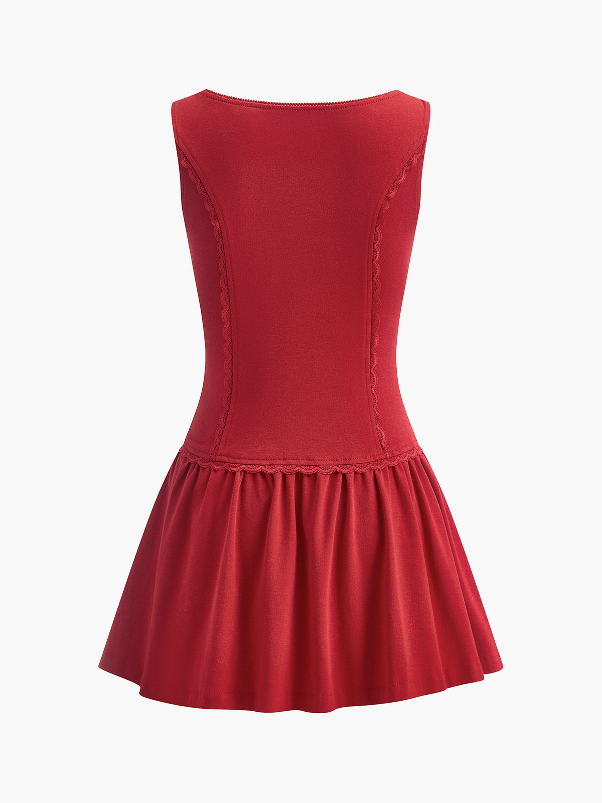 Geknöpftes Plisseekleid mit Blumenmuster
