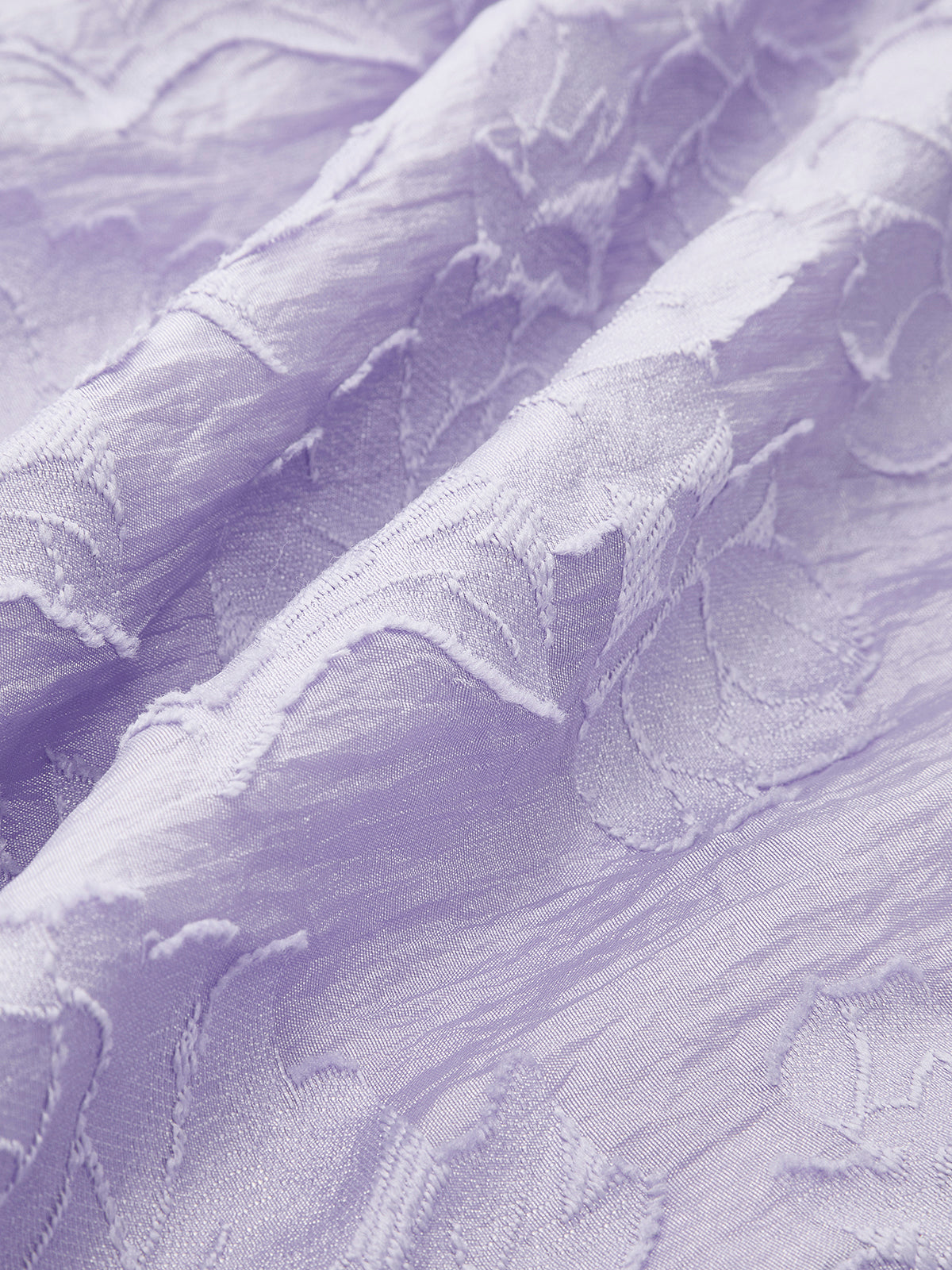 Robe lacée en jacquard fleuri